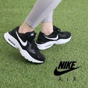 Nike Air Max Fusion Women's Retro Sneakers Shoe Black White 12